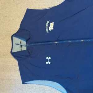 Mens Under Armour Pitt Script Insulated Vest Size XL Blue